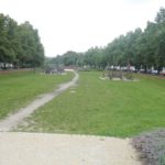 Grünstreifen Bethaniendamm mit Spielplatz