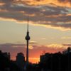 Sommerpause 2017 Sonnenuntergang Fernsehturm