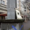 Laternen-Notstand in der Karl-Marx-Allee Laternenschaden Karl-Marx-Allee