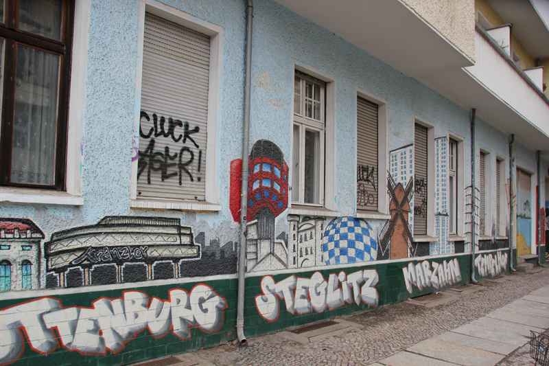 Streetart Graffiti Berlin Bezirke