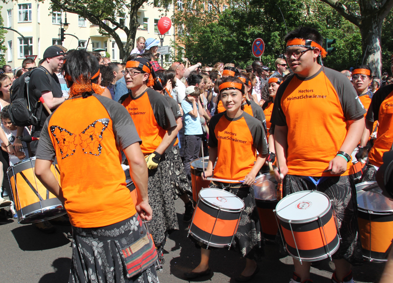 Japanische Trommler Karneval der Kulturen 2013