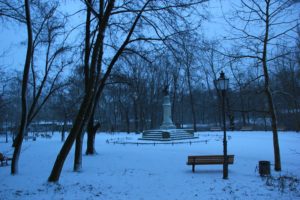 Volkspark Friedrichshain Winter