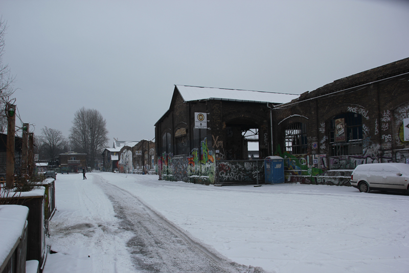 RAW Gelände Winter Friedrichshain