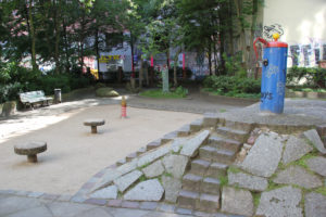 Spielplatz neben dem Museum