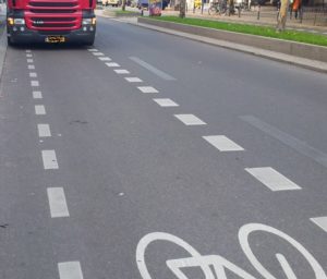 Lkw Radweg