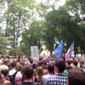 Tiergarten Nazi Kundgebung stoeren