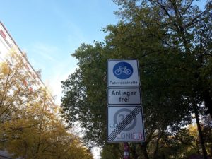 Fahrradstrasse Kreuzberg