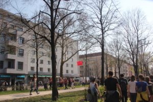 Demozug Warschauer Strasse 2 Mietenwahnsinn Demo April 2019
