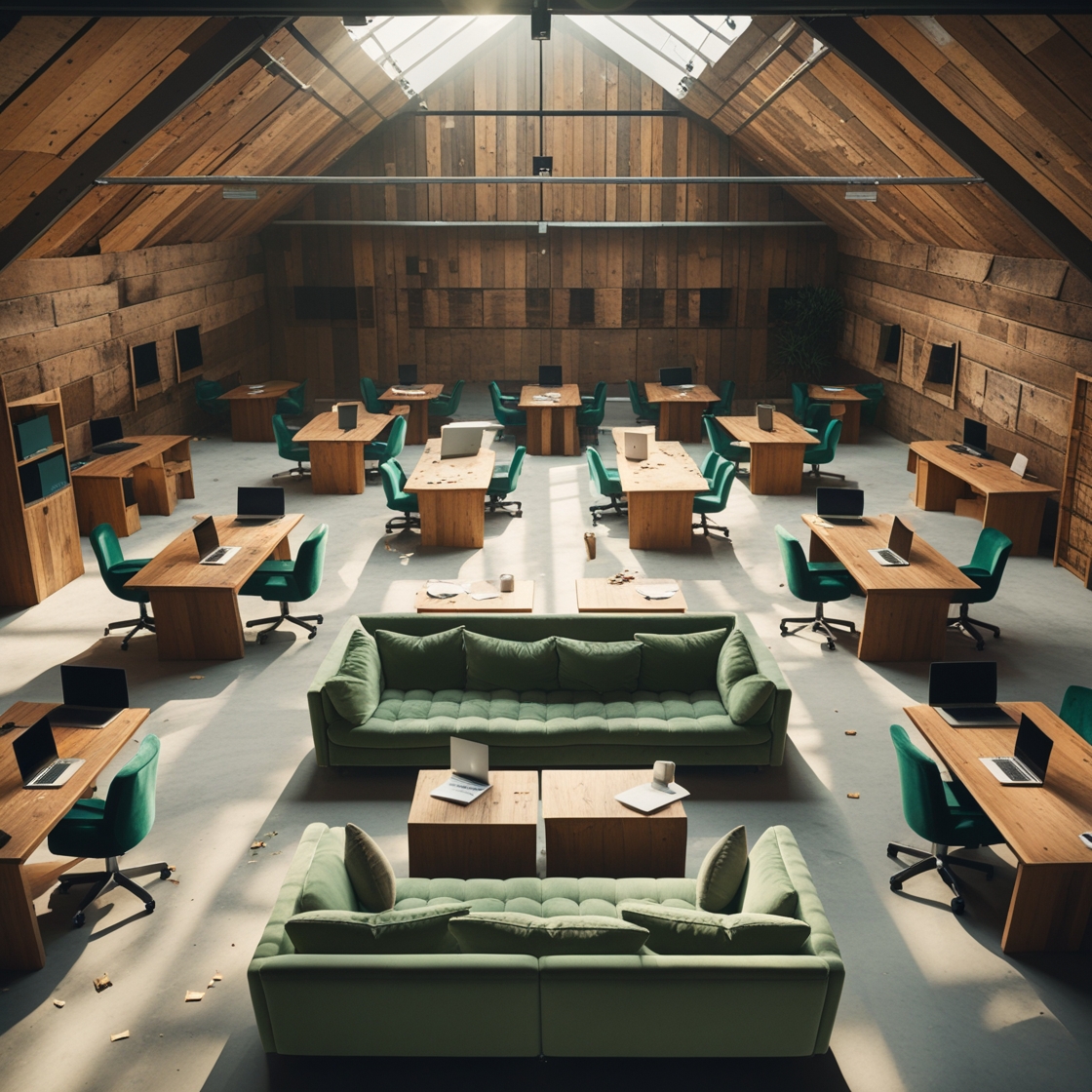 arbeitplatz loft coworking