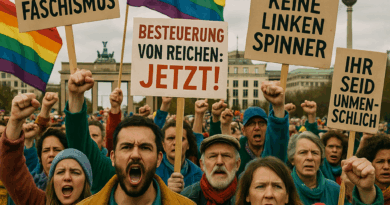 Demo gegen rechts