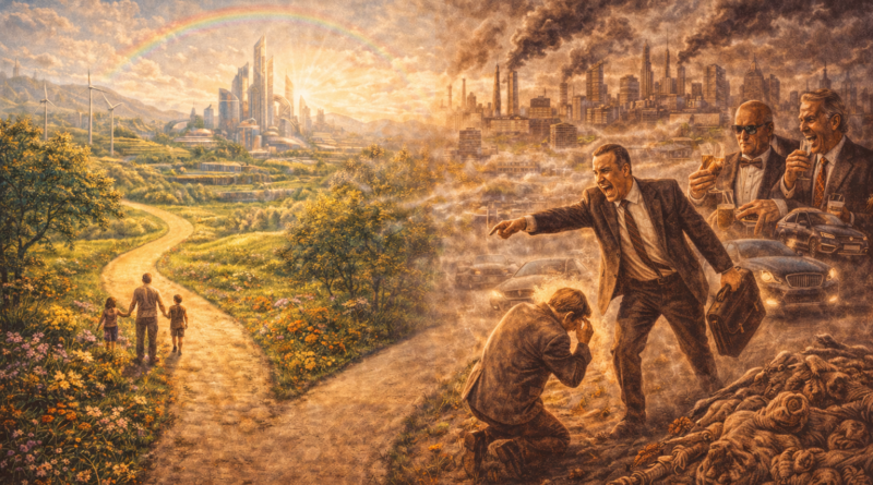 weggabelung links rechts